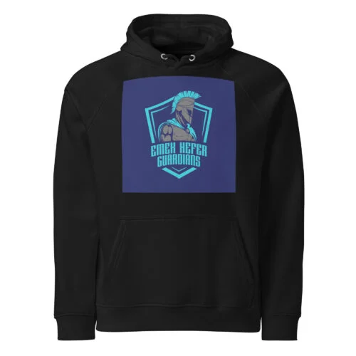 Unisex eco raglan hoodie